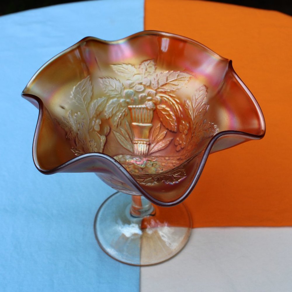 Peacock and Urn Marigold Compote